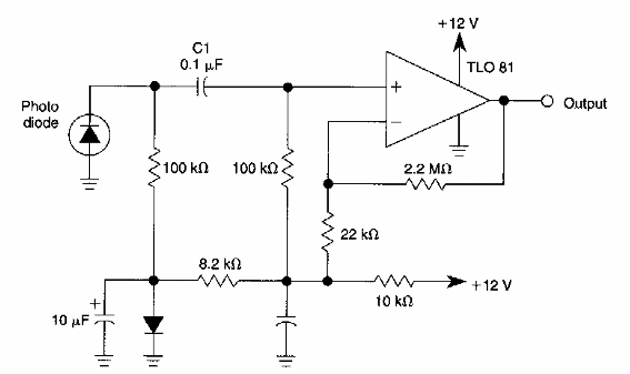 Preamplificador de sensor de luz
Preamplificador de sensor de luz