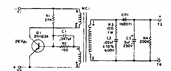 Convertidor 28 a 170 V
Convertidor 28 a 170 V