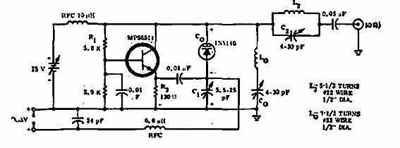 Modulador de FM con varicap
Modulador de FM con varicap