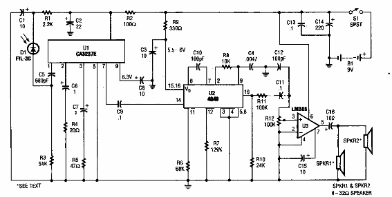 Receptor de infrarrojos para teléfono
Receptor de infrarrojos para teléfono