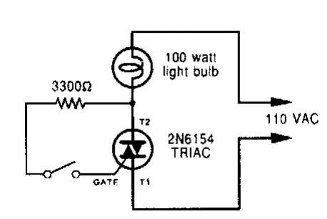 Interruptor con triac
Interruptor con triac