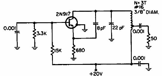 Oscilador de 100 MHz
Oscilador de 100 MHz