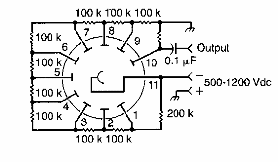 Fuente para válvula fotomultiplicadora
Fuente para válvula fotomultiplicadora