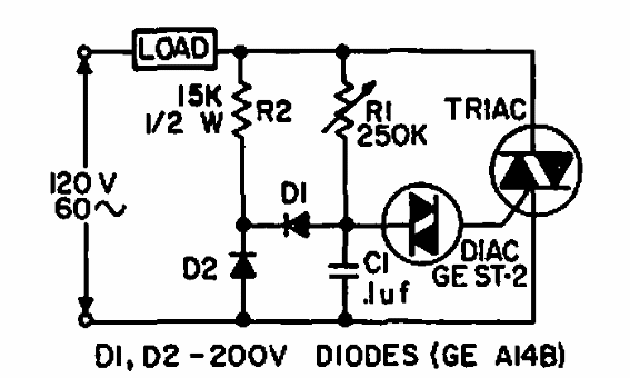 Control por triac sin histéresis
Control por triac sin histéresis