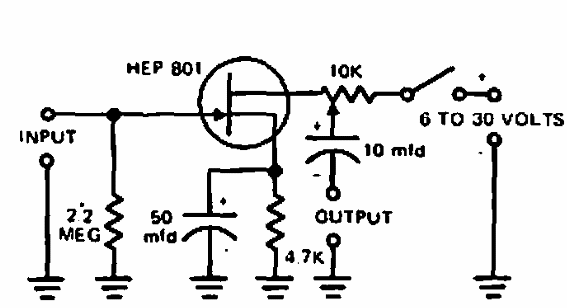Preamplificador de micrófono
Preamplificador de micrófono