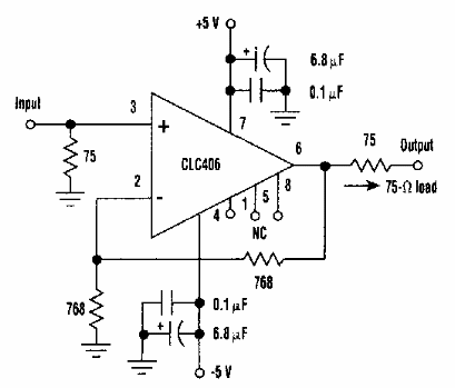 Amplificador de 30 MHz
Amplificador de 30 MHz