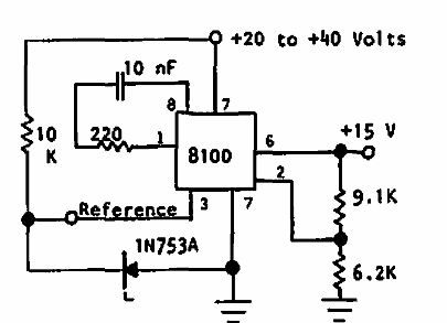 Regulador llaveado 15 V
Regulador llaveado 15 V