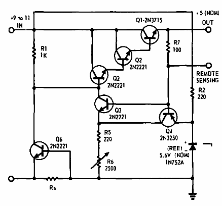 Fuente de alta corriente de 5 V
Fuente de alta corriente de 5 V