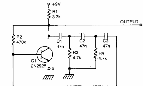 Oscilador RC
Oscilador RC