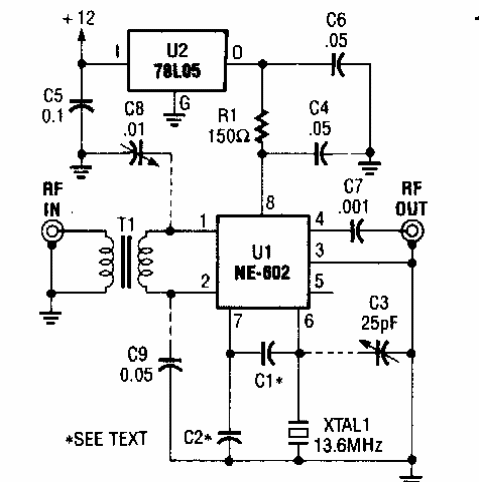 Convertidor de 10 MHz para WWV
Convertidor de 10 MHz para WWV