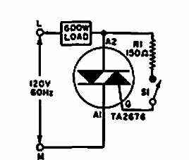 Contactor simple con Triac
Contactor simple con Triac