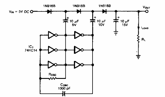 Triplicador de tensión CMOS
Triplicador de tensión CMOS