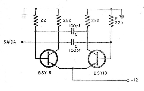 Astable transistorizado
Astable transistorizado