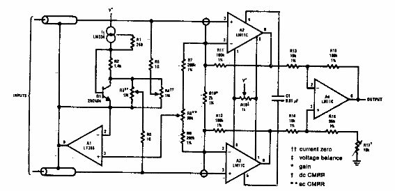 Amplificador de instrumentación diferencial
Amplificador de instrumentación diferencial