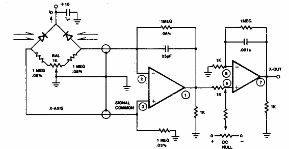 Detector fotoconductor de cuatro cuadrantes
Detector fotoconductor de cuatro cuadrantes