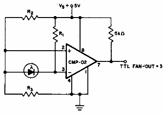 Detector de nivel de luz de precisión
Detector de nivel de luz de precisión