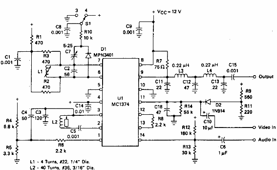 Modulador de TV analógica
Modulador de TV analógica