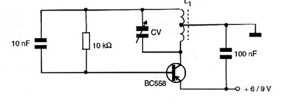 Oscilador de 3-10 MHz
Oscilador de 3-10 MHz