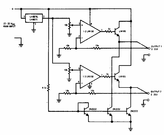 Fuente conmutada simétrica
Fuente conmutada simétrica