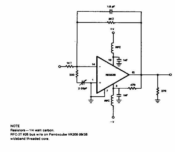 Amplificador UHF
Amplificador UHF