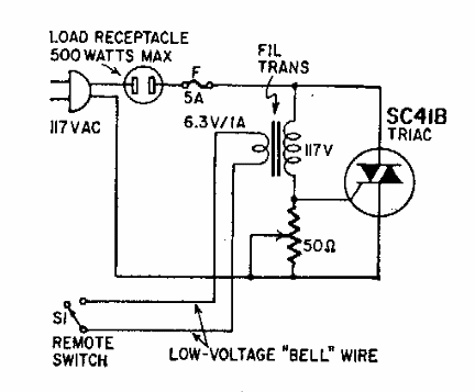 Mando a distancia con triac
Mando a distancia con triac