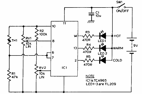 Sensor de temperatura
Sensor de temperatura