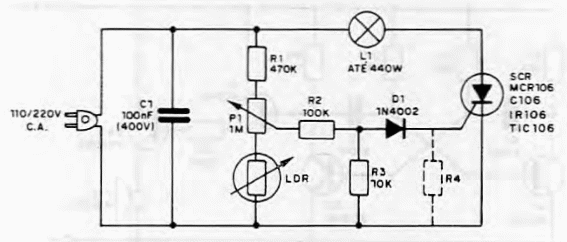Interruptor crepuscular
Interruptor crepuscular