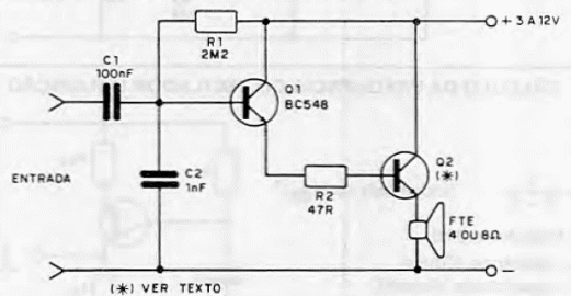 Paso de audio simple
Paso de audio simple
