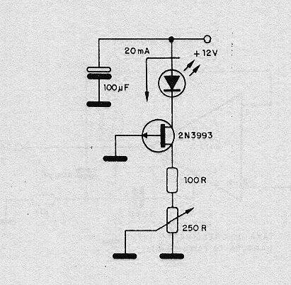 Controlador LED con FET P
Controlador LED con FET P