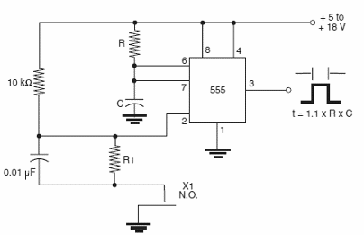 Debouncer con el 555 CB11564E CIR17908S
Debouncer con el 555 CB11564E CIR17908S