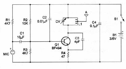 Micro Transmisor de FM
Micro Transmisor de FM