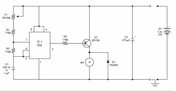 PWM con el 555
PWM con el 555