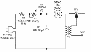 Generador MAT con SIDAC
Generador MAT con SIDAC