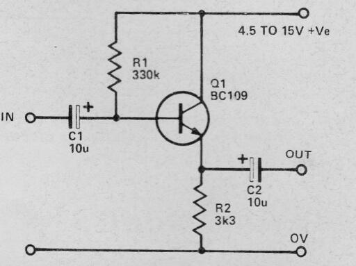 Etapa de amplificador con seguidor de emisor
Etapa de amplificador con seguidor de emisor