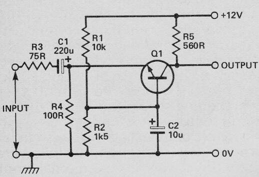 Etapa de amplificador de base común
Etapa de amplificador de base común