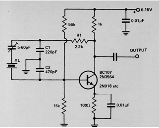 Oscilador XTAL paralelo de 3 a 10 MHz C
Oscilador XTAL paralelo de 3 a 10 MHz C