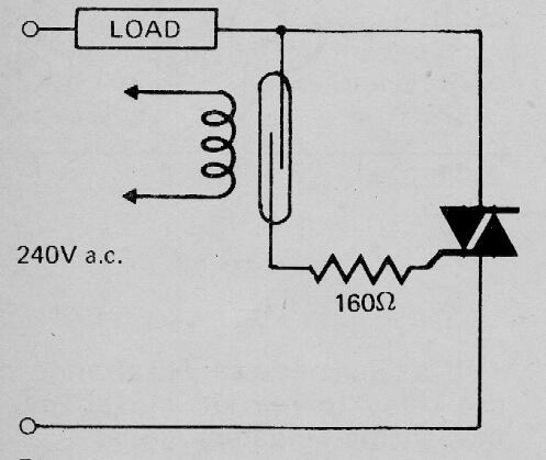 Relé de láminas en el control de Triac
Relé de láminas en el control de Triac