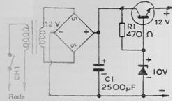 Fuente de alimentación de 12 V x 1 A
Fuente de alimentación de 12 V x 1 A