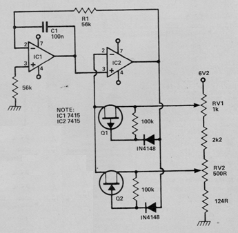 Generador triangular
Generador triangular