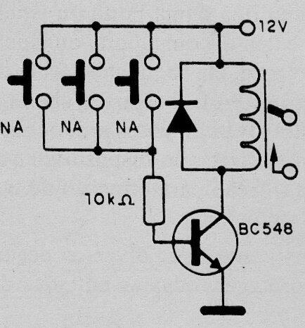 Alarma con sensor NA
Alarma con sensor NA