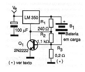 Cargador de batería LM350
Cargador de batería LM350