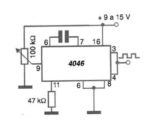 VCO con control por potenciómetro
VCO con control por potenciómetro