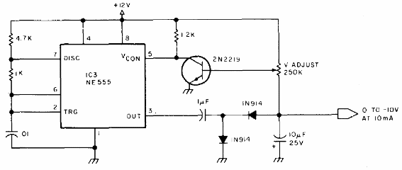 Fuente de alimentación conmutada de 0 a 10 V con 555
Fuente de alimentación conmutada de 0 a 10 V con 555