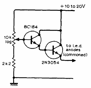 Control de brillo para LED
Control de brillo para LED