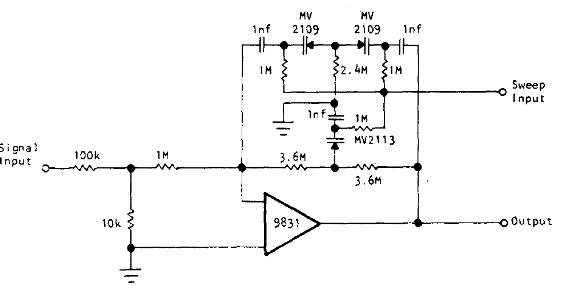 Filtro sintonizado de 10 kHz
Filtro sintonizado de 10 kHz