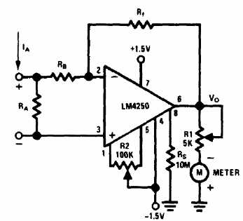 Amperímetro LM4250
Amperímetro LM4250