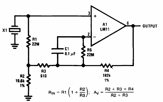 Amplificador para transductor piezoeléctrico LM11
Amplificador para transductor piezoeléctrico LM11