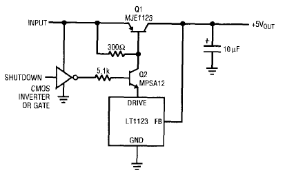 Regulador lineal de baja tensión LT123
Regulador lineal de baja tensión LT123