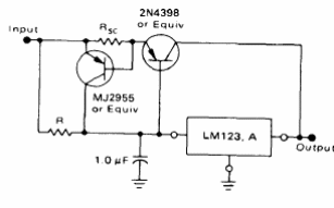 Regulador 15 A con Protección LM123
Regulador 15 A con Protección LM123