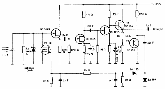 Receptor para telegrafía óptica
Receptor para telegrafía óptica